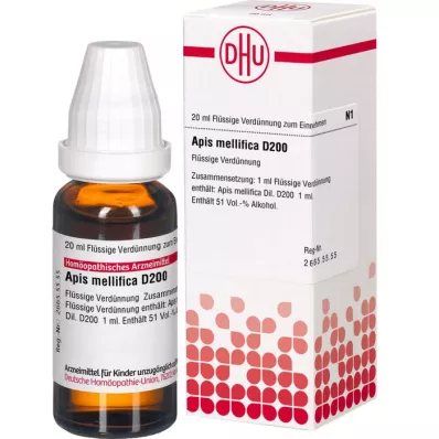 APIS MELLIFICA D 200 Verdunning, 20 ml