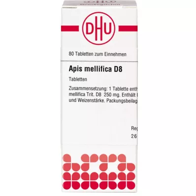 APIs Mellifica D 8, 80 st