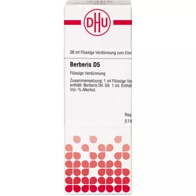 BERBERIS D 5 Verdunning, 20 ml