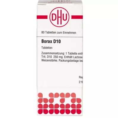 Borax D10, 80 st