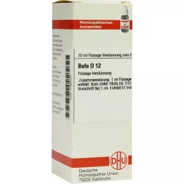 BUFO D 12 Verdunning, 20 ml
