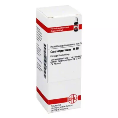 CARDIOSPERMUM D 30 Verdunning, 20 ml