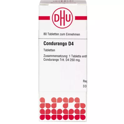 CONDURANGO D 4 tabletten, 80 st CONDURANGO D 4 tabletten, 80 st