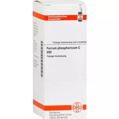 FERRUM PHOSPHORICUM C 200 Verdunning, 20 ml FERRUM PHOSPHORICUM C 200 Verdunning, 20 ml
