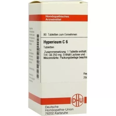 HYPERICUM C 6 tabletten, 80 st HYPERICUM C 6 tabletten, 80 st