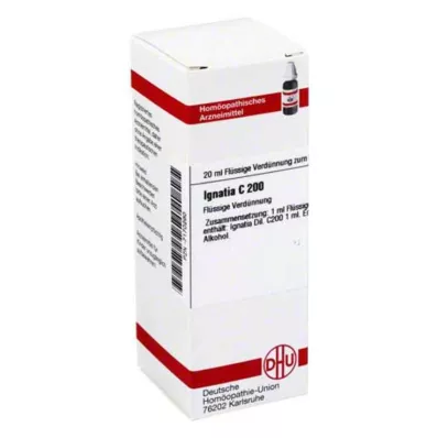 IGNATIA C 200 Verdunning, 20 ml IGNATIA C 200 Verdunning, 20 ml