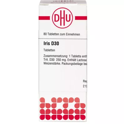 IRIS D 30 tabletten, 80 st