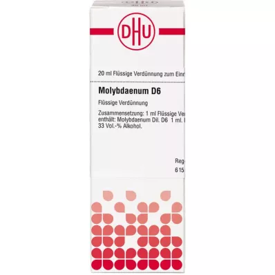 Molybdaenum D 6, 20 ml Molybdaenum D 6, 20 ml