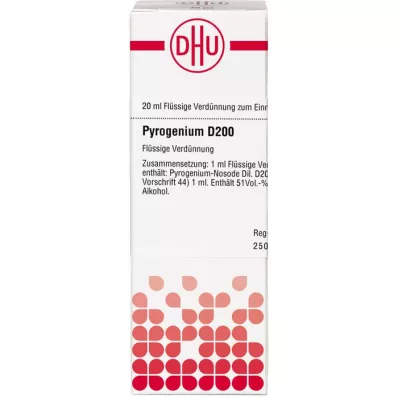 Pyrogenium D200, 20 ml Pyrogenium D200, 20 ml