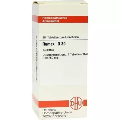 RUMEX D 30 tabletten, 80 st
