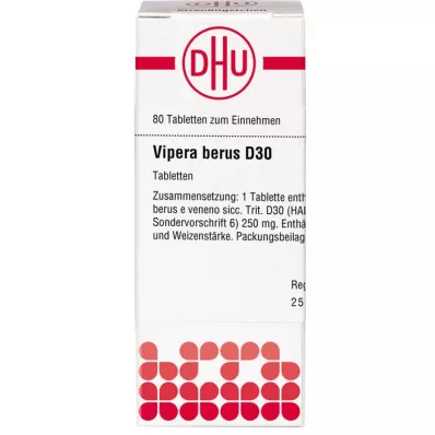 VIPERA Berus D30, 80 st VIPERA Berus D30, 80 st