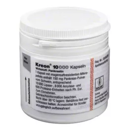 KREON 10.000 harde capsules met enterisch gecoate pellets, 200 stuks