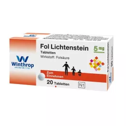 FOL Lichtenstein 5 mg tabletten, 20 stuks