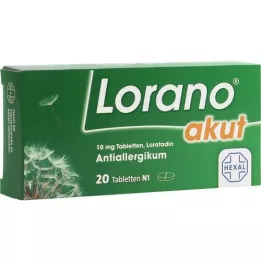 LORANO Acute tabletten, 20 st