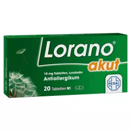 LORANO acute tabletten, 20 stuks