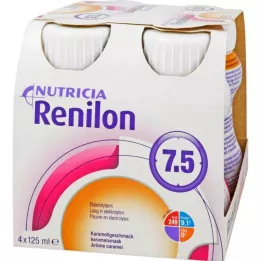 RENILON 7,5 Karamel Taste Liquid, 4x125ml