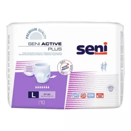 SENI Actieve plus incontinentie slip eenmaal L, 10 st