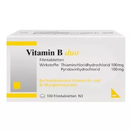 VITAMIN B DUO Filmomhulde tabletten, 100 stuks