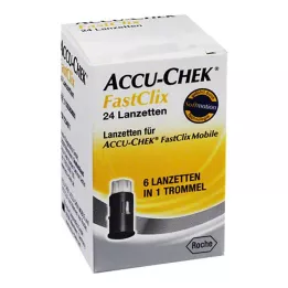 ACCU-CHEK FastClix LanZetten, 24 st