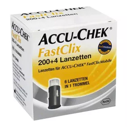 ACCU-CHEK FastClix LanZetten, 204 st