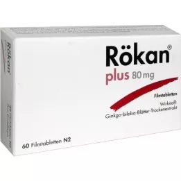 RÖKAN Plus 80 mg film -gecoate tablets, 60 st