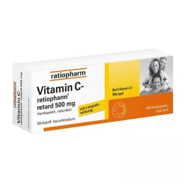 VITAMIN C-RATIOPHARM retard 500 mg capsules, 100 stuks