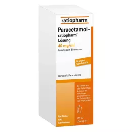 PARACETAMOL-ratiopharm-oplossing, 100 ml