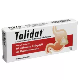 TALIDAT Kauwpastilles tegen brandend maagzuur, 20 stuks