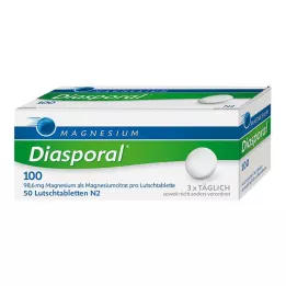 MAGNESIUM DIASPORAL 100 zuigtabletten, 50 stuks