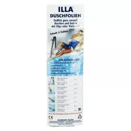 DUSCHFOLIEN Hand 40 cm, 5 stuks