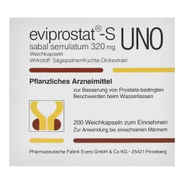 EVIPROSTAT-S sabal serrulatum 320 uno capsules, 200 stuks
