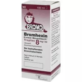 BROMHEXIN Krewew Meuselb.Dropens 8mg/ml, 100 ml
