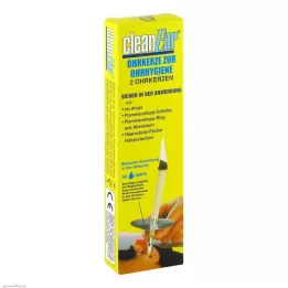 OHRENKERZEN cleanEar, 2 stuks
