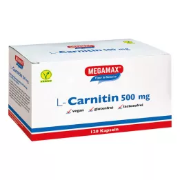 L-CARNITIN 500 mg Megamax capsules, 120 stuks