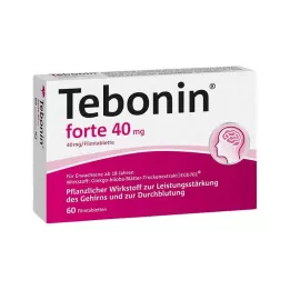 TEBONIN forte 40 mg filmomhulde tabletten, 60 stuks