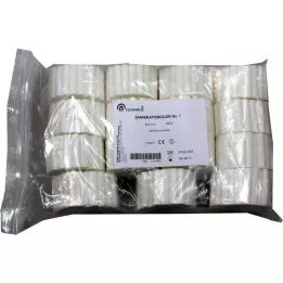 ZAHNWATTEROLLEN Maat 1 Diam.8 mm, 300 g