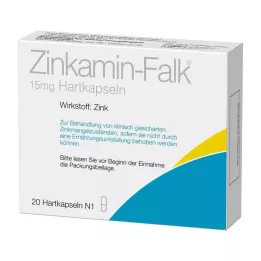 ZINKAMIN Falk 15 mg harde capsules, 20 stuks