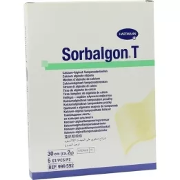 SORBALGON t tamponade strepen 2 g/30 cm, 5 st