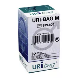 URIBAG Opvouwbare urinoirfles voor mannen, 1 stuk