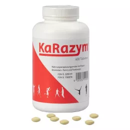 KARAZYM maagsapresistente tabletten, 400 stuks