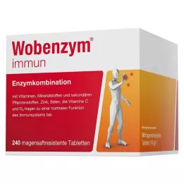 WOBENZYM immuun maagsapresistente tabletten, 240 stuks