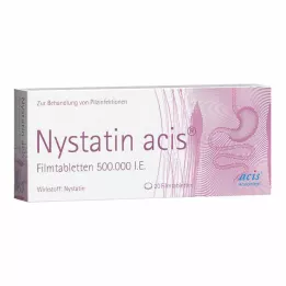 NYSTATIN acis filmomhulde tabletten, 20 stuks
