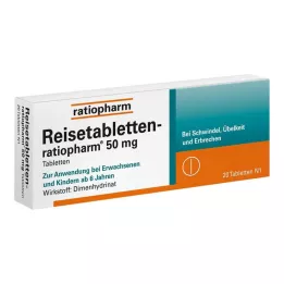 REISETABLETTEN-ratiopharm, 20 stuks