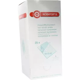 NOBATOP 8 Comprimeert 5x5 cm steriel, 25x5 st