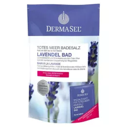 DERMASEL Dode Zee badzout + lavendel SPA, 1 P