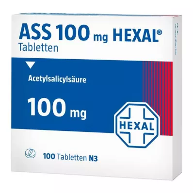 ASS 100 HEXAL Tabletten, 100 stuks