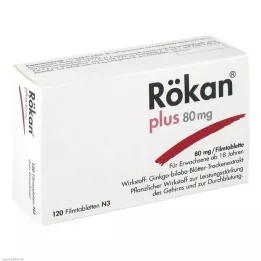 RÖKAN Plus 80 mg filmomhulde tabletten, 120 stuks