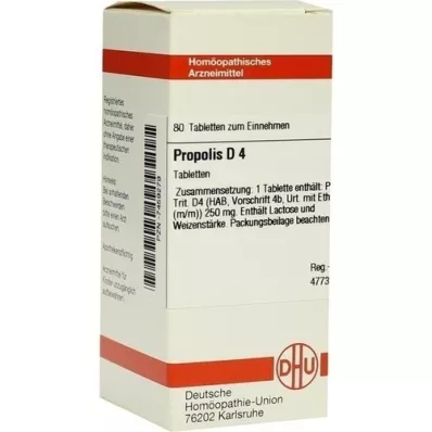 PROPOLIS D 4 tabletten, 80 uur PROPOLIS D 4 tabletten, 80 uur
