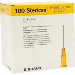 STERICAN Canules 20 Gx2 0,9x50 mm, 100 stuks