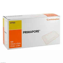 PRIMAPORE 5x7,5 cm wondverband steriel, 100 stuks